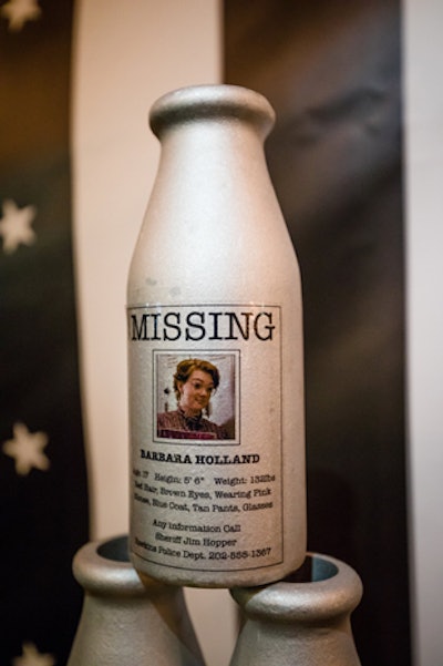 Another game featured milk bottles with 'missing' posters for fan-favorite character Barb.
