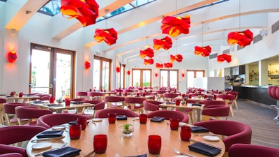 Tangata Restaurant; View of fully redesigned main dining room.