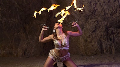Fire Breathing Performance