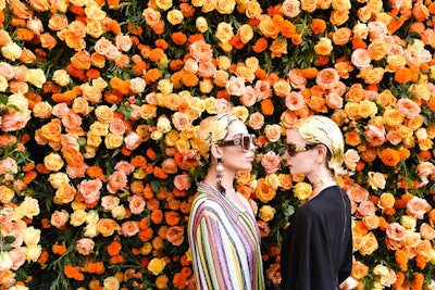 In October 2016, the seventh annual Veuve Clicquot Polo Classic took place at Will Rogers State Historic Park in Los Angeles. A 3-D floral photo booth, designed and produced by A-1 Array, added a seasonally appropriate, festive vibe.