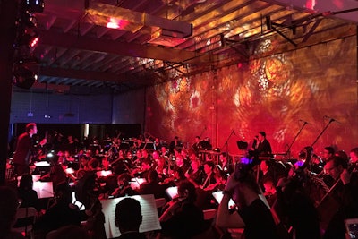 “Halcyon Stage made classical music more enticing to millennials with what they call ‘experiential orchestra.’ Staged at Dock5, a loading dock turned event space in Union Market in Washington, D.C., its debut event coordinated kaleidoscope lighting projections with the tone and tempo of the orchestral music. People were enthralled!” —D. Channing Muller, contributing writer
