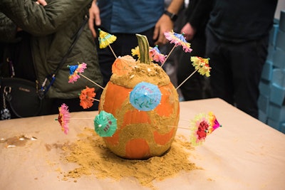 Best pumpkin landscape went to Scape Landscape Architecture for its tropical 'Copacapumpkin.'