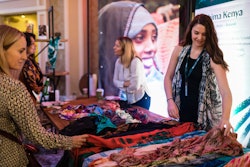 Representatives from each artisan enterprise staffed the booths and provided information about the refugees and the products they create.