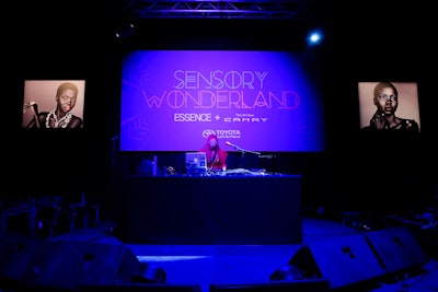 On stage, the activation offered performances and sets from DJs including Suzi Analogue.