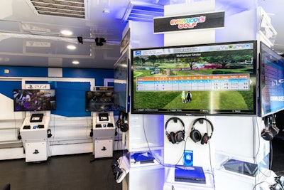 Playstation hosted a gaming lounge to promote the “Girls Make Games” initiative, a series of international summer camps and workshops designed to inspire the next generation of game designers and creators.