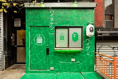 Heineken and BAPE Pop-Up