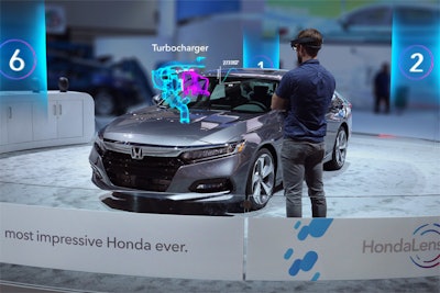 Honda at the Los Angeles Auto Show