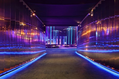 After the conclusion of the televised ceremony, guests entered the after-party through a tunnel of mirrors meant to emphasize the theme of “reflection.”