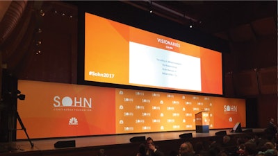 SOHN CONFERENCE 17’: Freestanding Stage Backdrop