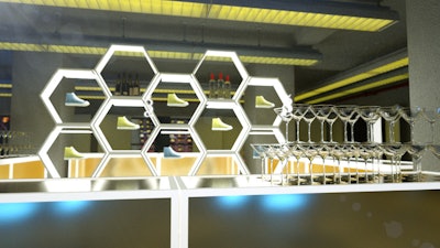 Close up of Bar Area