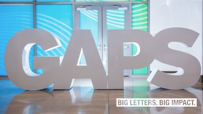 GAPS 17’: Oversized Freestanding Letters