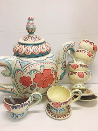 Alice in Wonderland tea set, $75, available in Toronto from the Prop Room