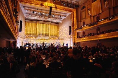 On stage at Boston's treasured Symphony Hall