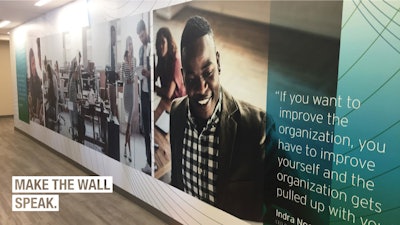 COGNIZANT / PERSCHOLAS : Full color wall mural