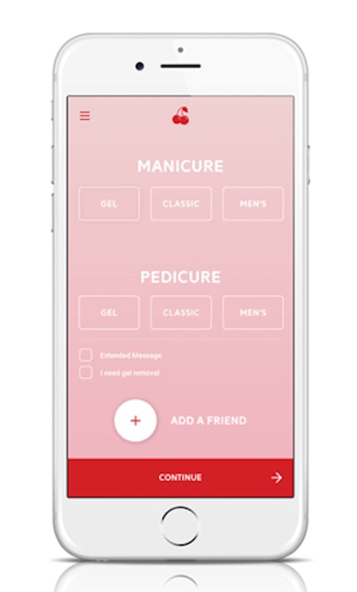 Launched in Dallas in November, the Cherry app connects clients with independent aestheticians for on-demand, on-site manicures and pedicures. The company’s waterless techniques lend themselves to private events, as nail technicians can easily set up anywhere. Hourly pricing and customizable packages are available upon request.