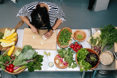 Cook Space, a new culinary studio and event space in the Prospect Heights neighborhood of Brooklyn, New York, offers a variety of chef-led classes, from a five-week Culinary Confidence Series to one-off offerings like Brunch Breakdown, Everything Apples, and New Orleans Cuisine. The instructors encourage students to experiment—without using a recipe—and attendees learn the entire cooking process from prep to plating. Afterward, dinner and drinks are served in the dining room. The venue can accommodate private culinary instruction, dinner and cocktail parties, teambuilding workshops, and more. Fees range in price, depending on the group and overall event concept. For private culinary instruction for groups of as many as 14, the cost is $2,400 for 12 guests (and $200 per each additional head). The option includes a three-course seasonal menu, plus seasonal decoration.