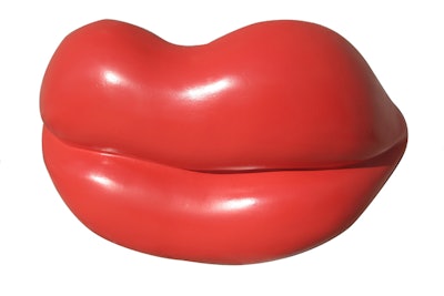 Giant lips, price available upon request, available in Southern California and Nevada from Bob Gail Special Events