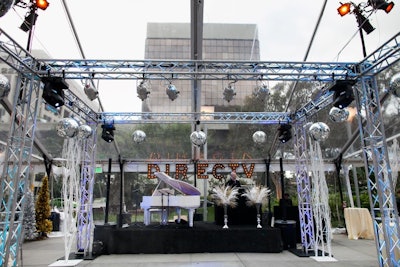 Stage Design for DIRECTV's Holiday Party