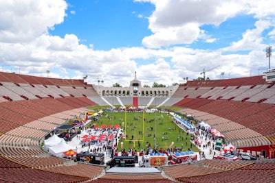 Corporate Family Fun Day at the Los Angeles Memorial Coliseum