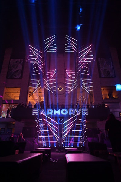For Super Bowl weekend, the Armory was home to Nomadic Live!, a 300,000-square-foot, multi-tiered nightclub.