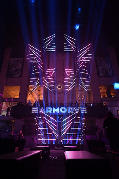For Super Bowl weekend, the Armory was home to Nomadic Live!, a 300,000-square-foot, multi-tiered nightclub.