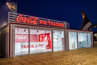 Coca-Cola’s Pin Trading Center