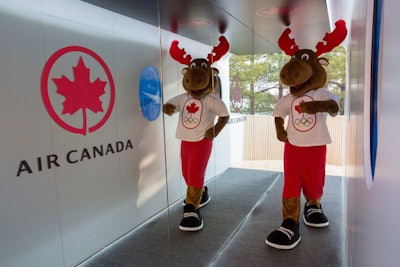 Air Canada’s Canada Olympic House