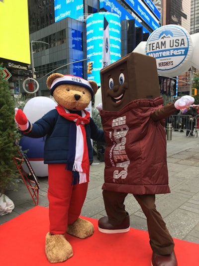 Hershey's at Team U.S.A. WinterFest