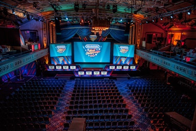 Nintendo World Championships 2017 in the Grand Ballroom.