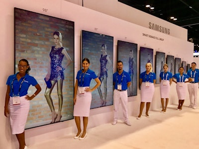 Samsung at InfoComm 2017 in Orlando, 2017