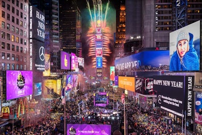 2. New Year's Eve in Times Square