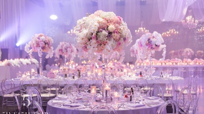 Crystal Dreamscape-Full event decor, production, lighting, draping and florals by R5