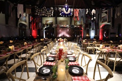 Offsite events at the Global Meeting Exchange included the Sugar Shack Shindig, a Canada-theme dinner and dancing event at the Mount Royal Chalet overlooking the city. Montreal-based event production company Happening and Fairmont the Queen Elizabeth's catering team partnered to produce the event, which featured decor such as hanging flannels. PSAV handled the event's lighting and sound.