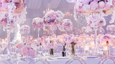 Crystal Dreamscape-Full event decor, production, lighting, draping and florals by R5