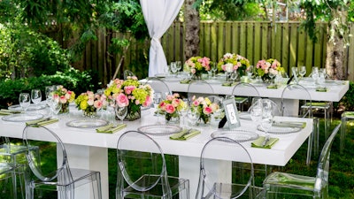 Green Outdoor Garden Event by R5 Event Design