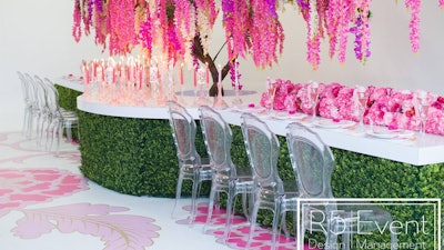 Vibrant Love Tablescape and Florals