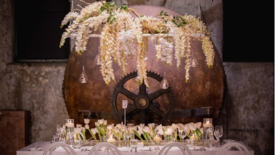 Garden Grunge at the Fermenting Cellar by R5 Event Design-