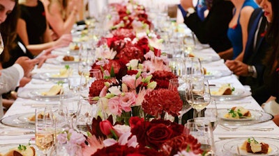 Bloor Street Entertains for CANFAR, flowers provided by R5 Event Design