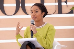 Yara Shahidi spoke at the inaugural Teen Vogue Summit in December.