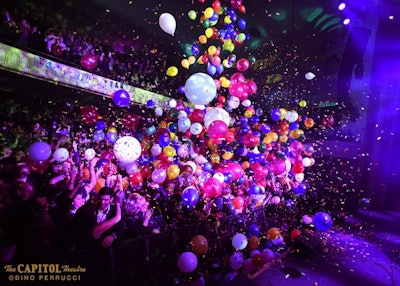 Balloon & Confetti Drop