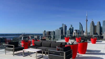 The Globe and Mail Centre Terrace offers a dramatic 180-degree view.