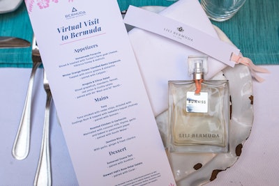 With a menu that paired Bermuda-inspired cuisine and Lili Bermuda fragrances, the Bermuda Tourism Authority hosted a Virtual Visit to Bermuda luncheon at Palma restaurant in New York City.