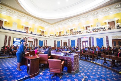 U.S. Senate Visual Protest