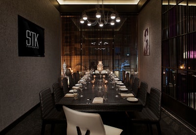 STK Toronto Private Dining (Double Suite Setup)