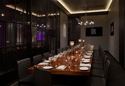 STK Toronto Private Dining (Single Suite Setup)