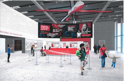 Lobby Ticketing Counter View