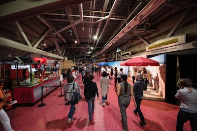 The concourses serve as the ideal setting for any large-scale reception, expo, or festival