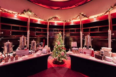 Take exclusivity to another level by having a holiday party in the Nationals Clubhouse