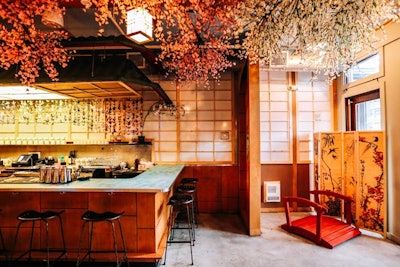 Cherry Blossom Pop-Up Bar