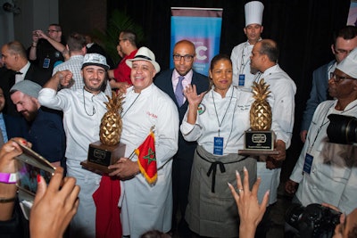 At the ninth annual Embassy Chef Challenge, held in Washington, D.C. in May 2017, the People's Choice and Judges Choice winners each received a golden pineapple trophy—a symbol of hospitality.